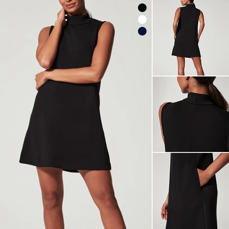 Robe sans manches avec poches