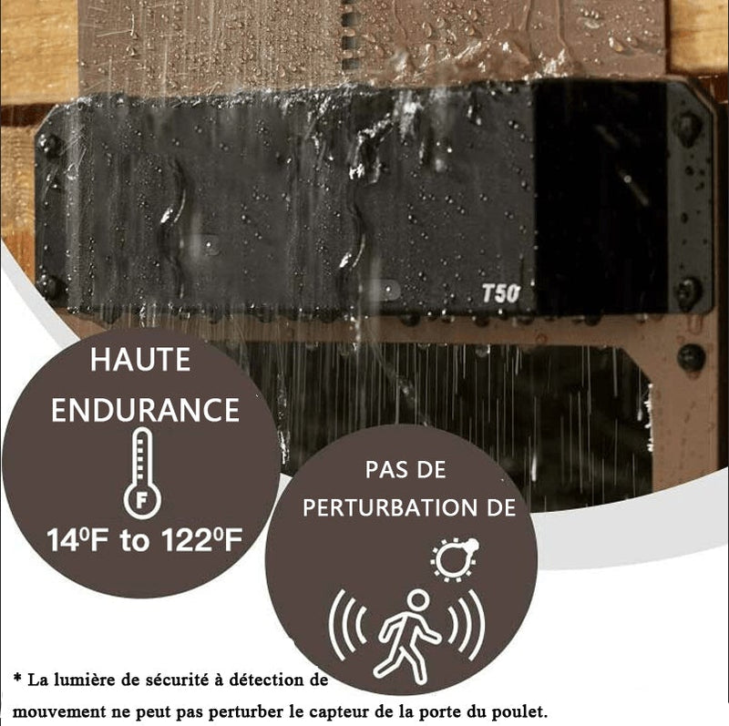 🐓Porte de poulailler automatique