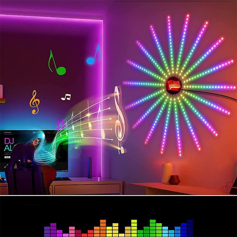Lumières LED de Deu D'artifice