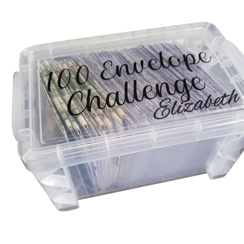 Coffret défi 100 enveloppes