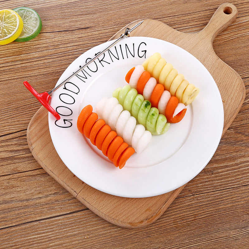 Couteau à spirale pour fruits