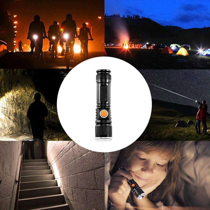 USB Rechargeable Mini LED Flashlight