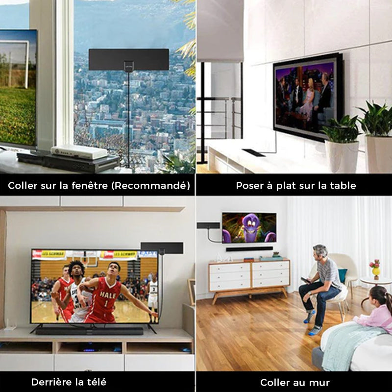 Mise à niveau 2022 ANTENNE HDTV NUMÉRIQUE 4K