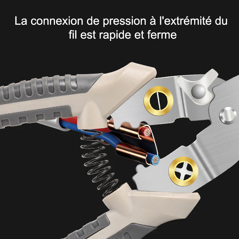 Pince à dénuder multifonctionnelle portable