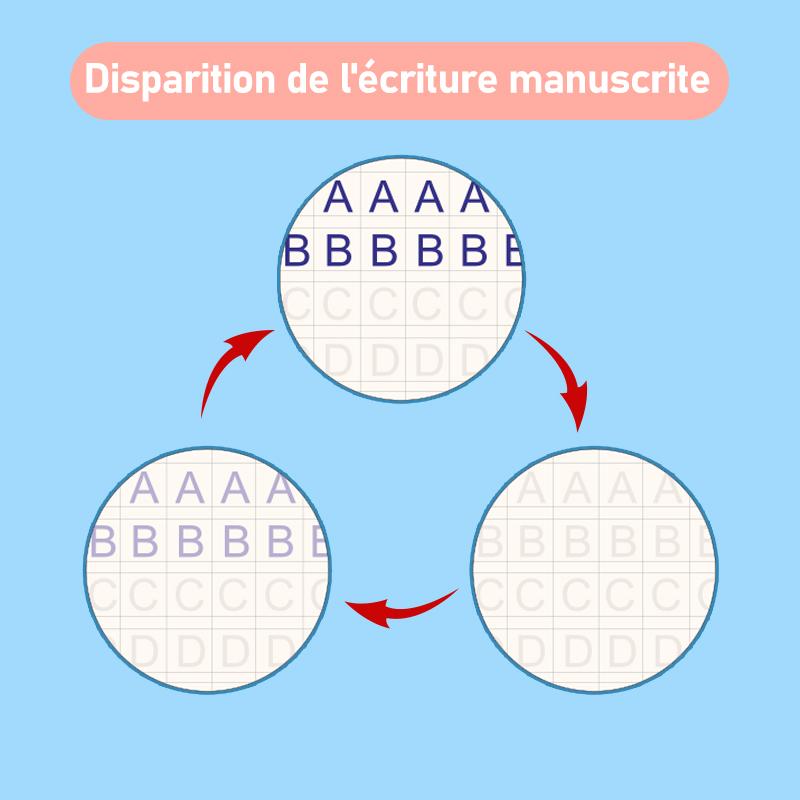 👨‍👶‍👦Cahier d'Exercice d'Écriture pour Enfant d'Âge Préscolaire