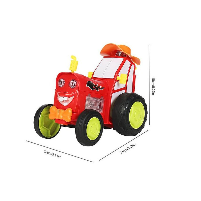 Voiture folle qui saute