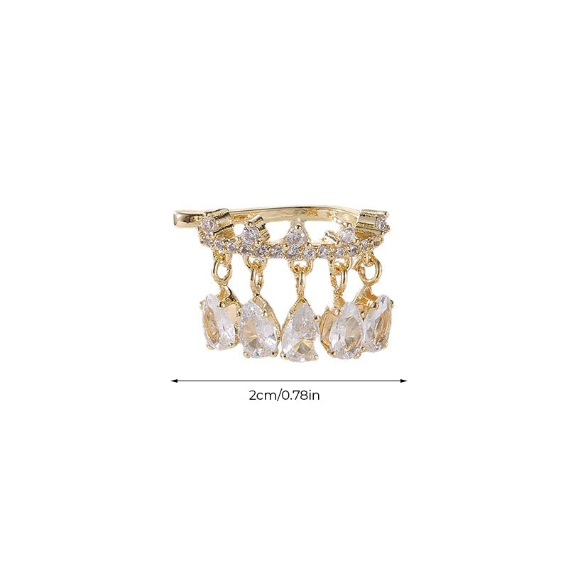 Boucles d'oreilles goutte d'eau