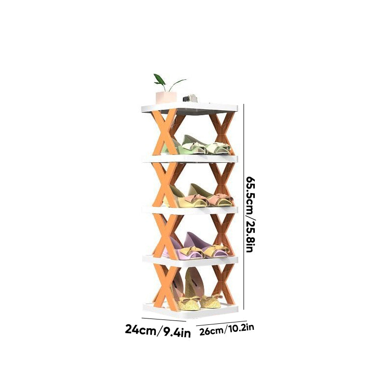 Organisateur de rangement pour étagère à chaussures multicouche