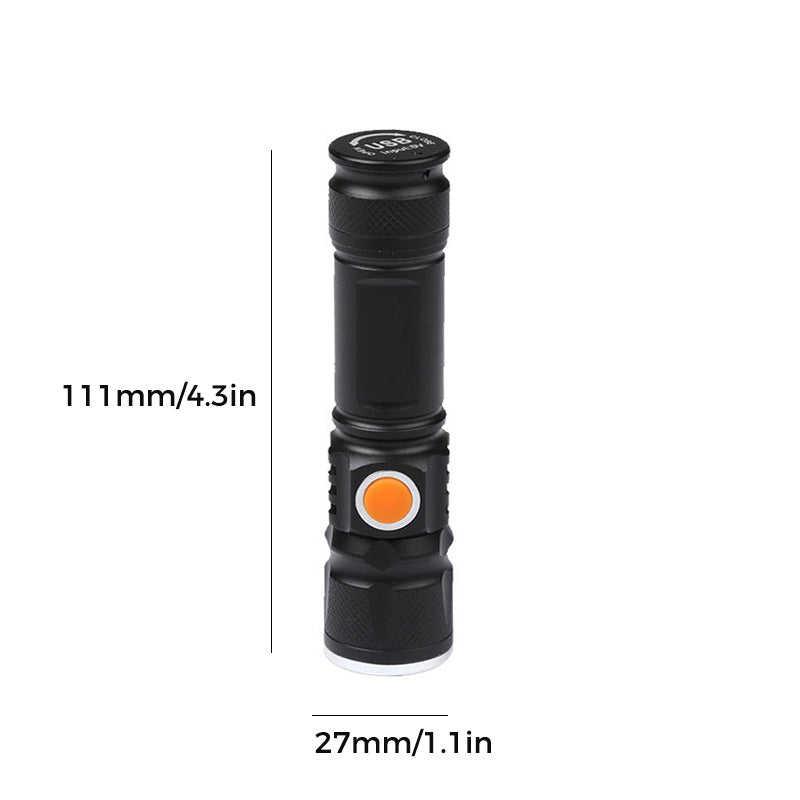 USB Rechargeable Mini LED Flashlight