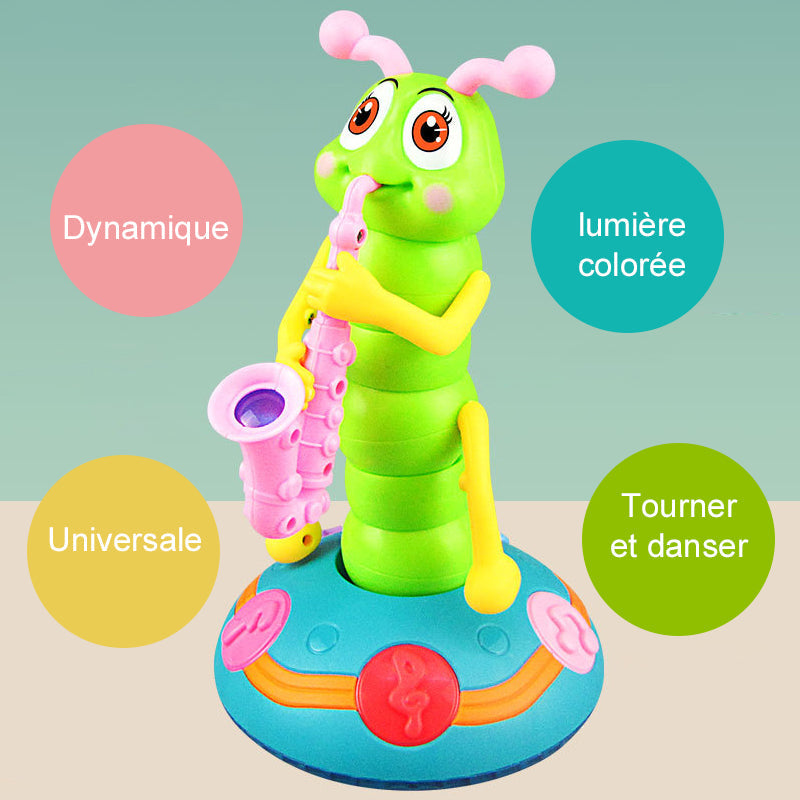 Jouet de danse chenille électrique