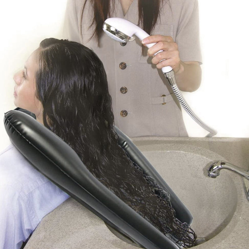 Coussin de shampoing portable en PVC gonflable