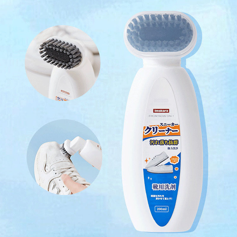 Nettoyant et éclaircissant pour chaussures blanches