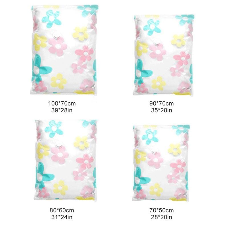 Sac de compression de stockage sous vide