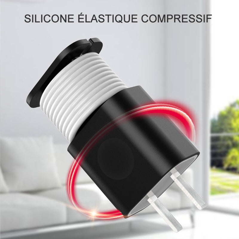 🎄Protecteur de Chargeur en Silicone 2 en 1
