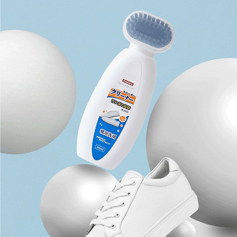 Nettoyant et éclaircissant pour chaussures blanches