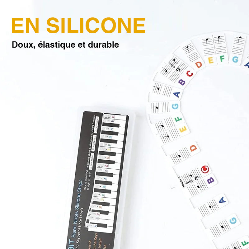 🎁Étiquettes Amovibles pour Partitions de Clavier de Piano