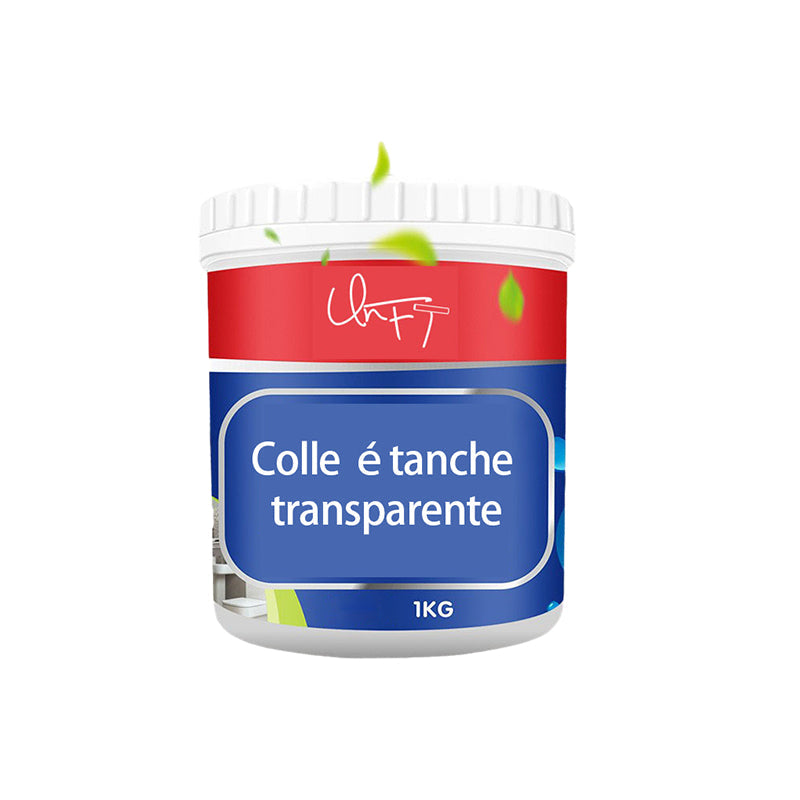 Colle étanche transparente