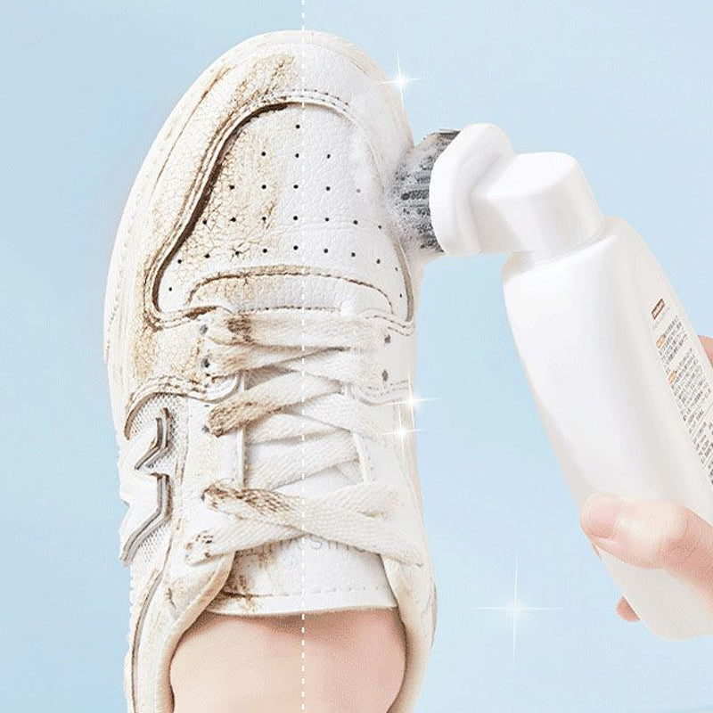 Nettoyant et éclaircissant pour chaussures blanches