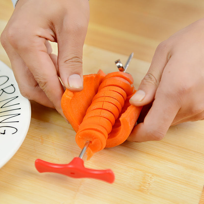 Couteau à spirale pour fruits