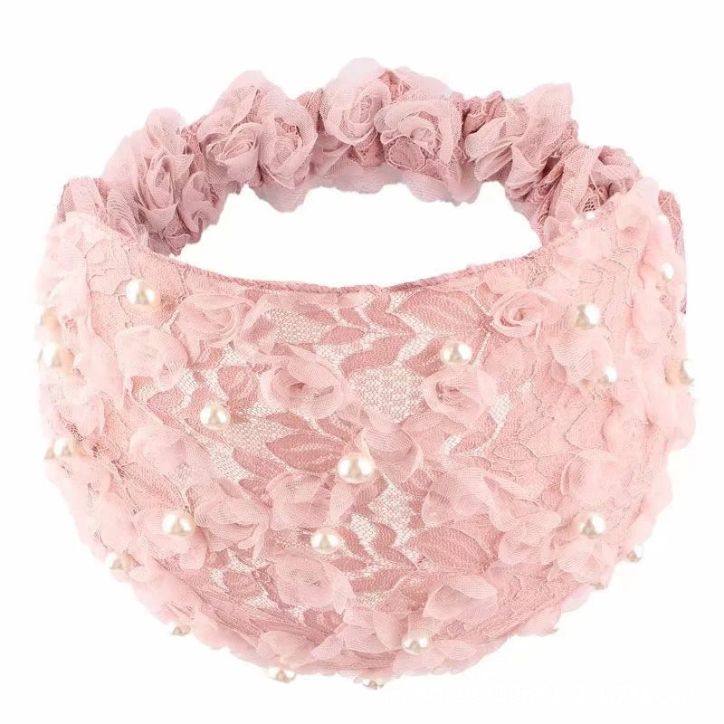 Bandeau élastique Bandana Tricoté En Perles Pour Femmes