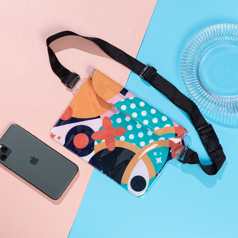 Sac à bandoulière à trois volets avec écran tactile