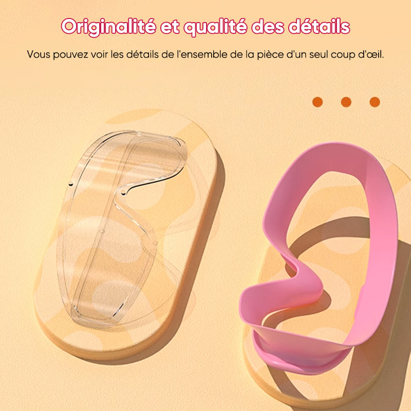Lunettes de natation antibuée à large monture🥽