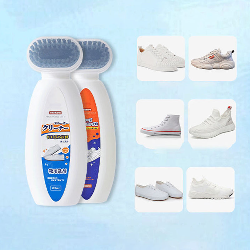 Nettoyant et éclaircissant pour chaussures blanches