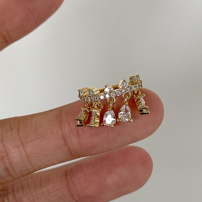 Boucles d'oreilles goutte d'eau