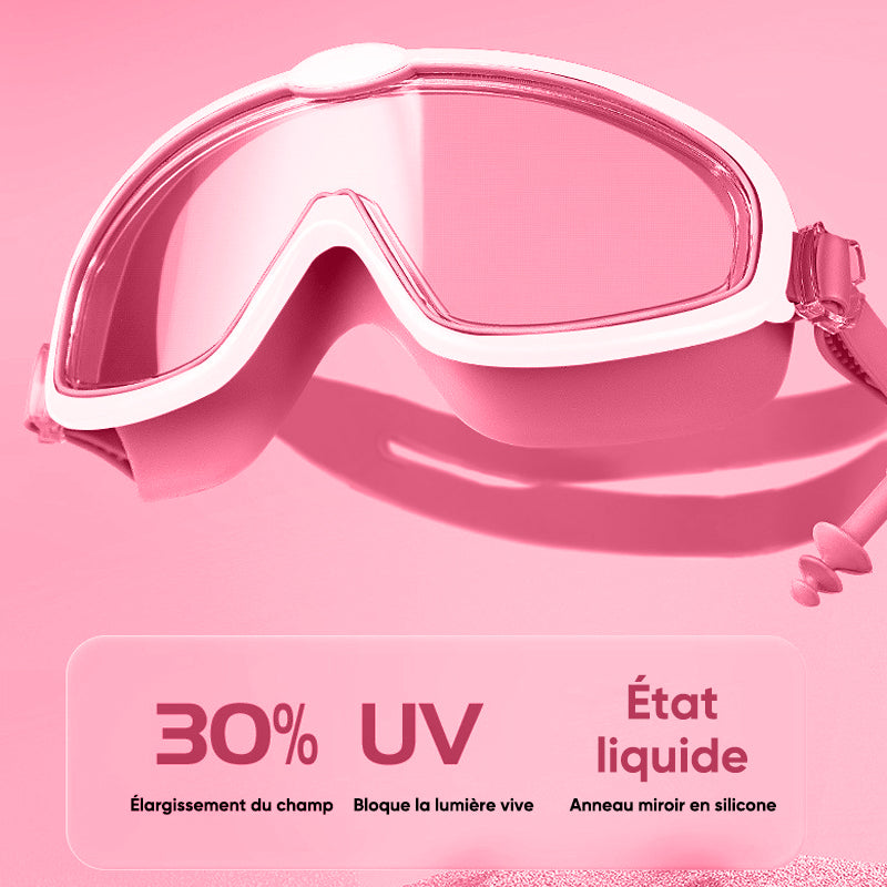 Lunettes de natation antibuée à large monture🥽