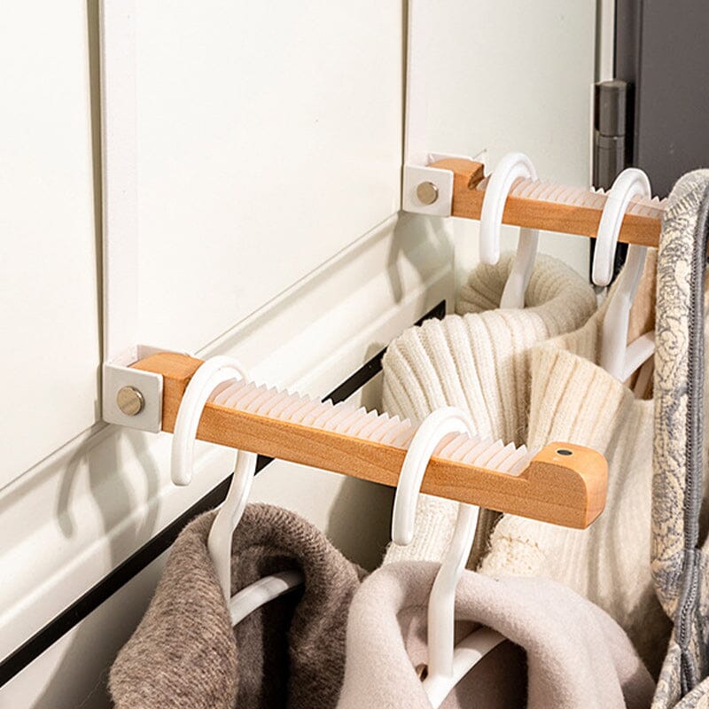 Crochets Pliables en Bois pour Porte