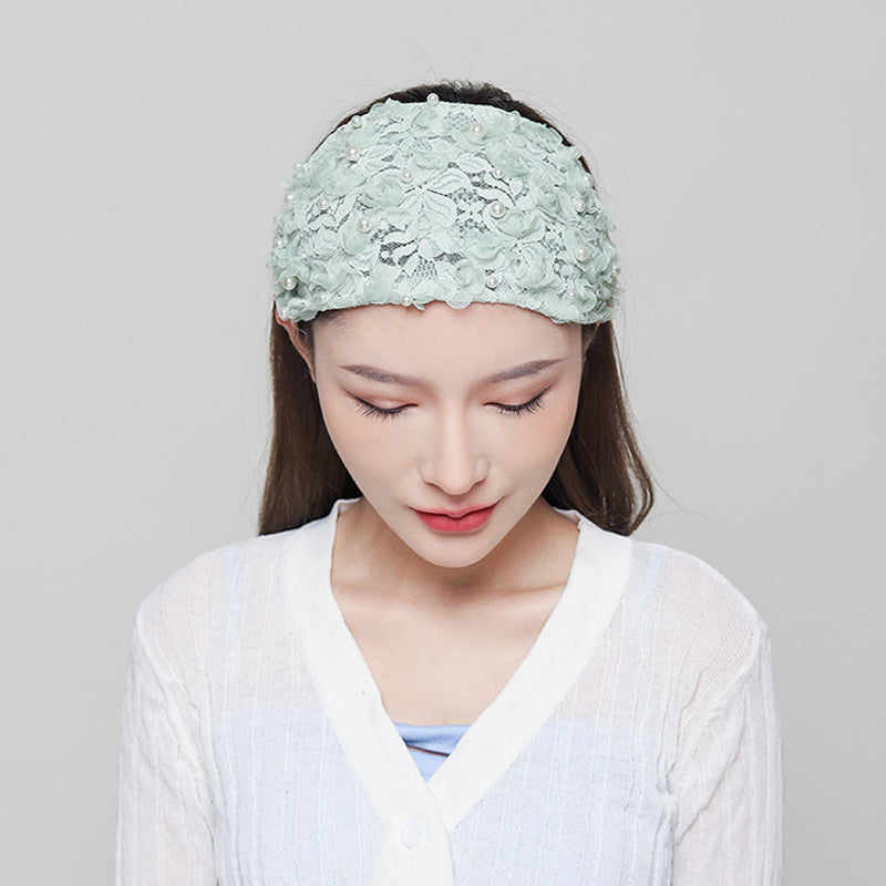Bandeau élastique Bandana Tricoté En Perles Pour Femmes