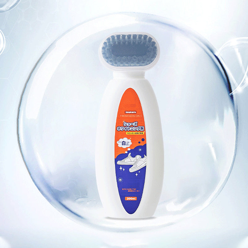 Nettoyant et éclaircissant pour chaussures blanches