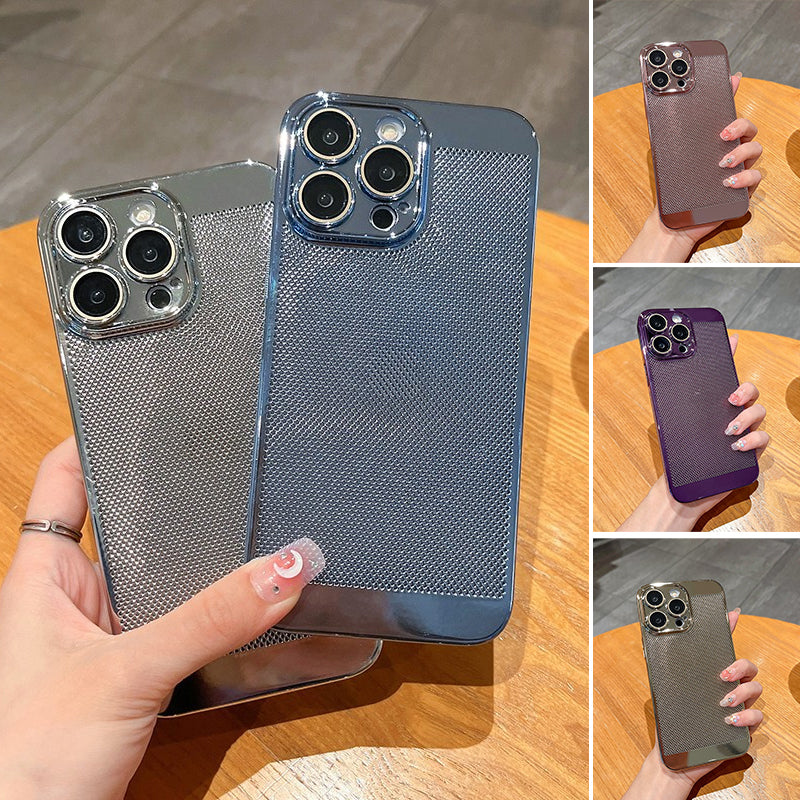 Etui de téléphone à dissipation de chaleur par galvanoplastie