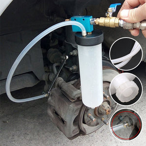 Outil de remplacement du liquide de frein et de l'huile d'une voiture