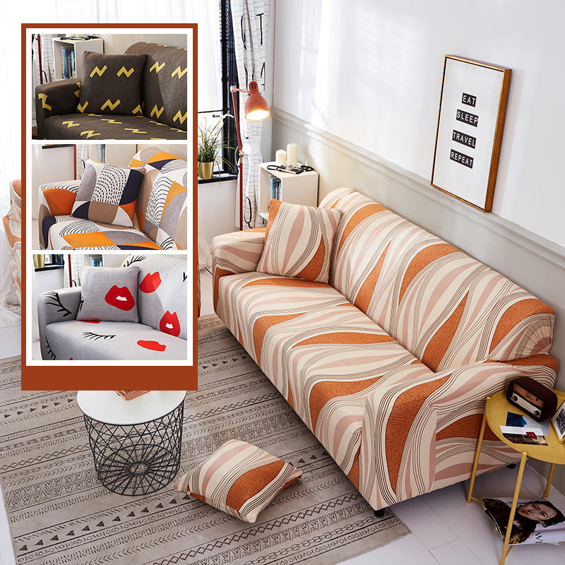 Housse de canapé extensible universelle entièrement enveloppée