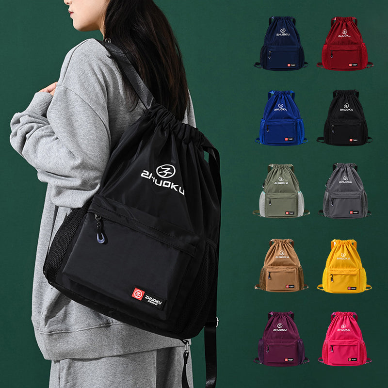 Sac à dos à cordon de serrage pour le sport