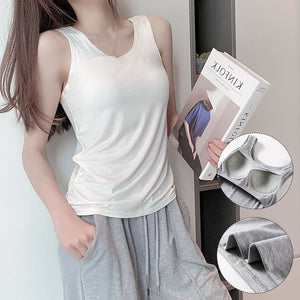 Débardeur femme avec soutien-gorge intégré